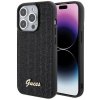 Guess GUHCP15LPMSDGSK iPhone 15 Pro 6.1 czarny/black hardcase Disco Metal Script